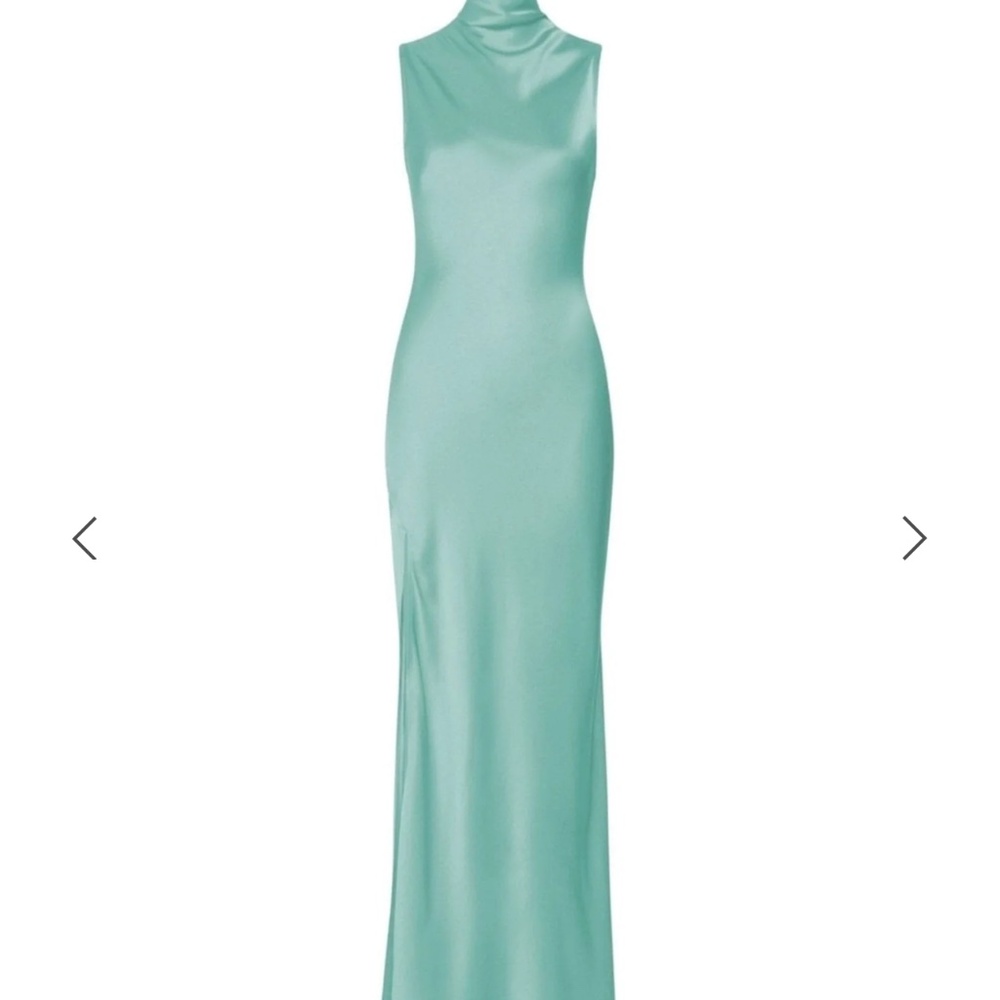 Lapointe Aqua Midi Dress